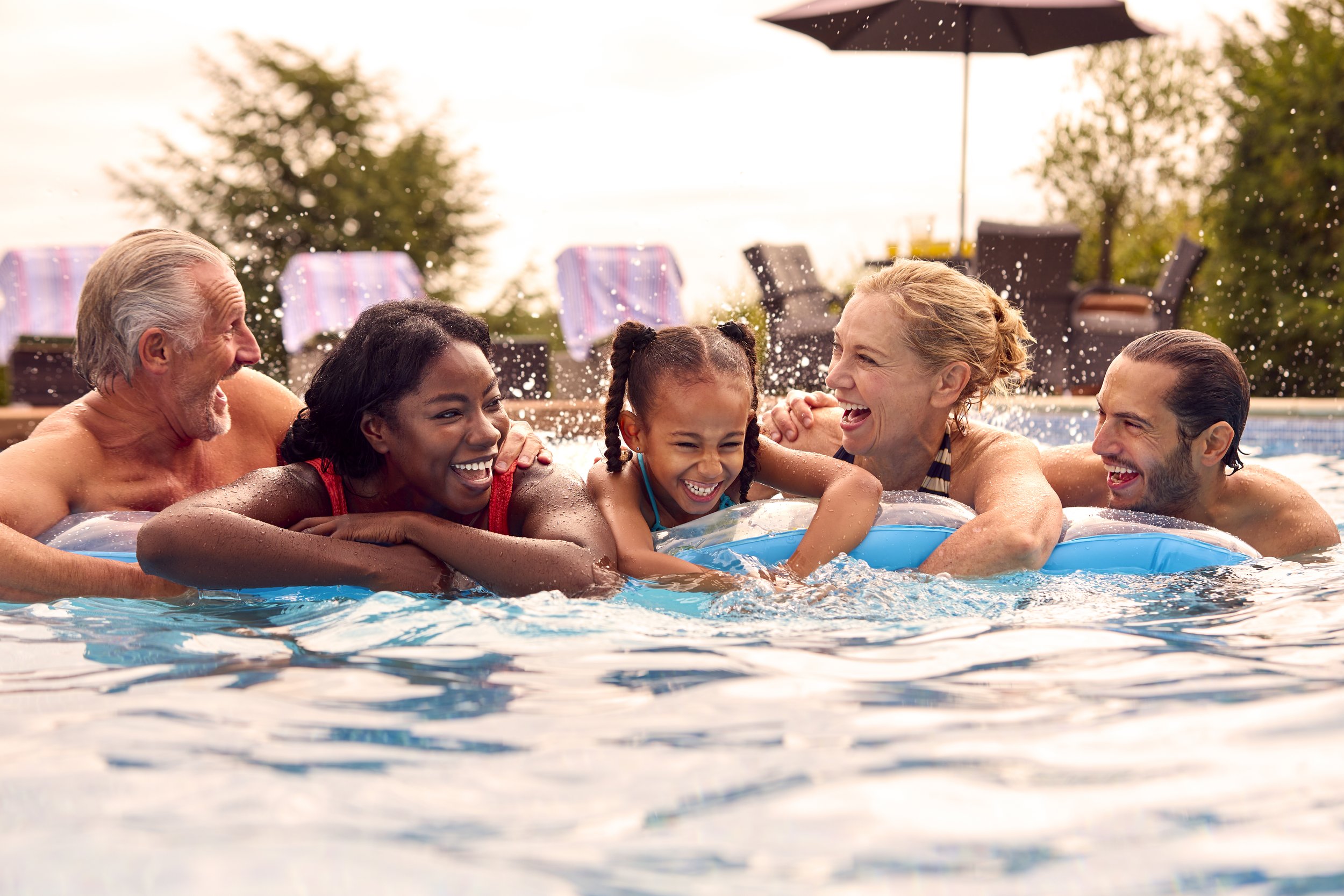 Family Pool with Spa